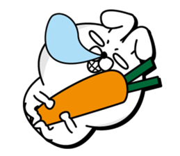 Reaction Rabbit4 sticker #13337237