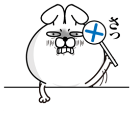 Reaction Rabbit4 sticker #13337243