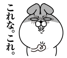 Reaction Rabbit4 sticker #13337245