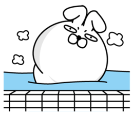 Reaction Rabbit4 sticker #13337248