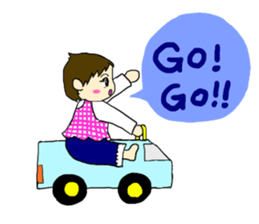 Baby Me-chan sticker #13337394