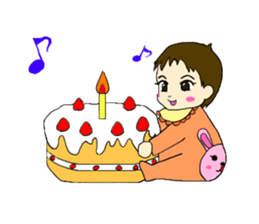 Baby Me-chan sticker #13337412