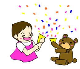 Baby Me-chan sticker #13337413