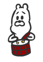 KumaKichi the bear5 sticker #13337858