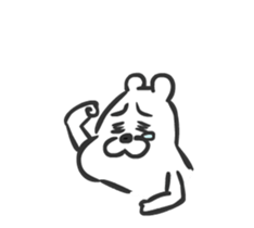 KumaKichi the bear5 sticker #13337861