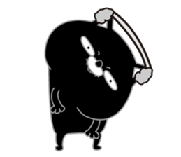 Kuronekodedaiben sticker #13338154