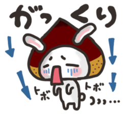 SARUO and USAMI10 little bit pun mix sticker #13338229