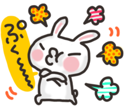 SARUO and USAMI10 little bit pun mix sticker #13338245