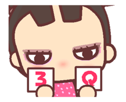 My little bad girl A2 sticker #13338816