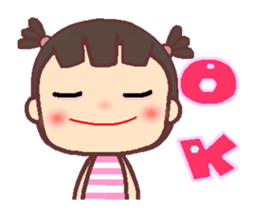 My little bad girl A2 sticker #13338824