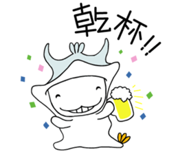 Captain momo Chinese ver. sticker #13338998