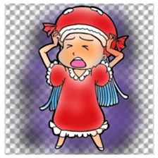 Glittering goldfish-chan sticker #13339162