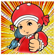 Glittering goldfish-chan sticker #13339173