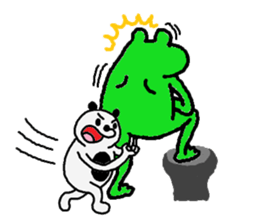 Secret of the frog ZERO. sticker #13339301