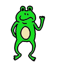 Secret of the frog ZERO. sticker #13339305