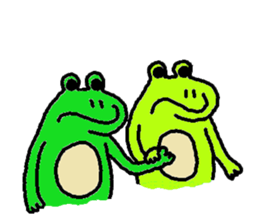 Secret of the frog ZERO. sticker #13339333