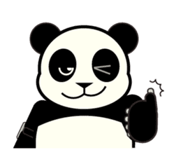 ROBO Panda English sticker #13339696