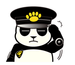 ROBO Panda English sticker #13339697