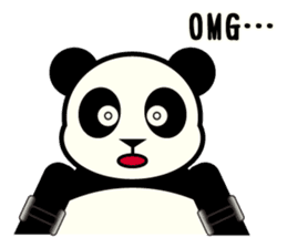 ROBO Panda English sticker #13339700