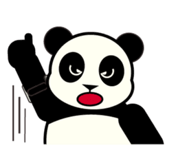 ROBO Panda English sticker #13339701