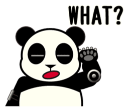 ROBO Panda English sticker #13339708