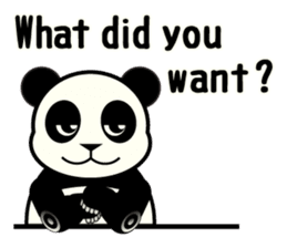 ROBO Panda English sticker #13339712