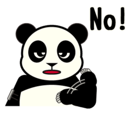 ROBO Panda English sticker #13339715