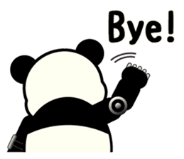 ROBO Panda English sticker #13339716