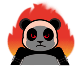 ROBO Panda English sticker #13339722