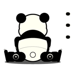 ROBO Panda English sticker #13339724