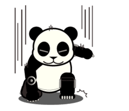 ROBO Panda English sticker #13339725
