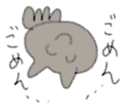 The cat loose dimly sticker #13339860