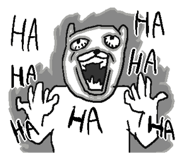 Uzaiyo rabbit sticker #13340545