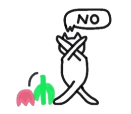 Is that cat? sticker #13340596