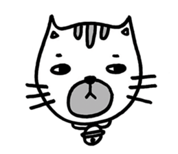 A B&W Cat's Daily sticker #13340655