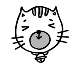 A B&W Cat's Daily sticker #13340657