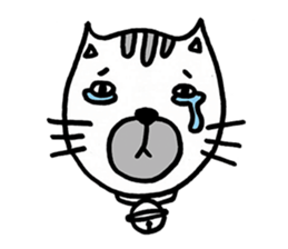 A B&W Cat's Daily sticker #13340660