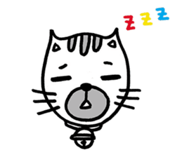 A B&W Cat's Daily sticker #13340663