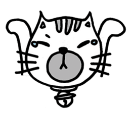 A B&W Cat's Daily sticker #13340664