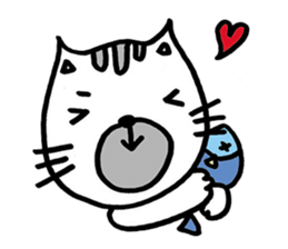 A B&W Cat's Daily sticker #13340667