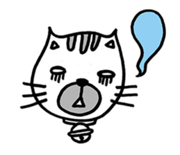A B&W Cat's Daily sticker #13340670