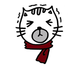 A B&W Cat's Daily sticker #13340684