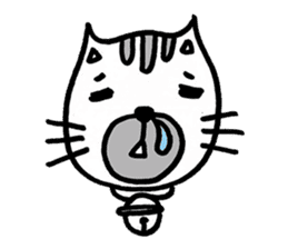 A B&W Cat's Daily sticker #13340685