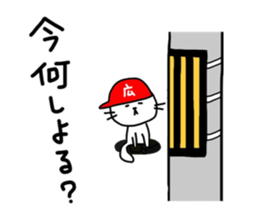 Hiroshima butineko sticker #13340901