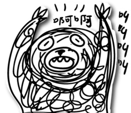 A bunch of hair (Zoo) sticker #13341041