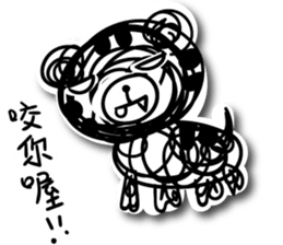 A bunch of hair (Zoo) sticker #13341043