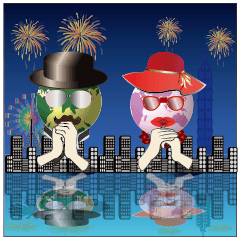 Earth husband and wife