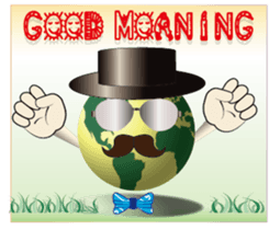 Earth husband and wife sticker #13341582