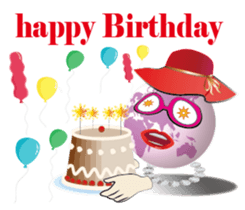 Earth husband and wife sticker #13341594