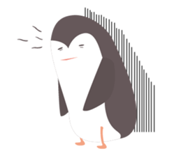Little French Pingu v2 sticker #13342020
